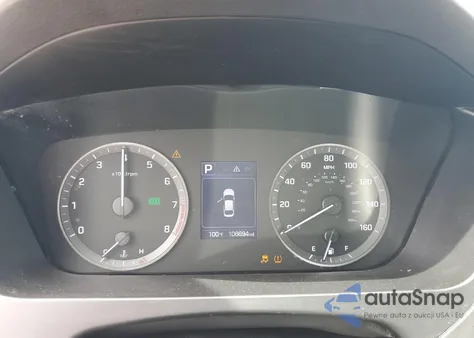 2017 Hyundai Sonata Se z USA, uszkodzony, nr VIN 5NPE24AF2HH590033